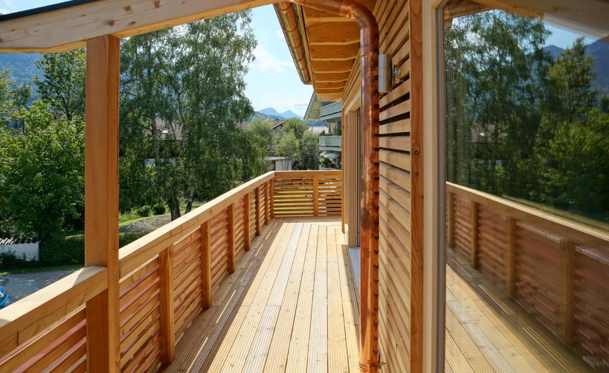 Ein Balkon oder eine Terrasse in der Unterkunft Design Hotel ALPENLIEBE - - - - Boutique-Flair - - - -