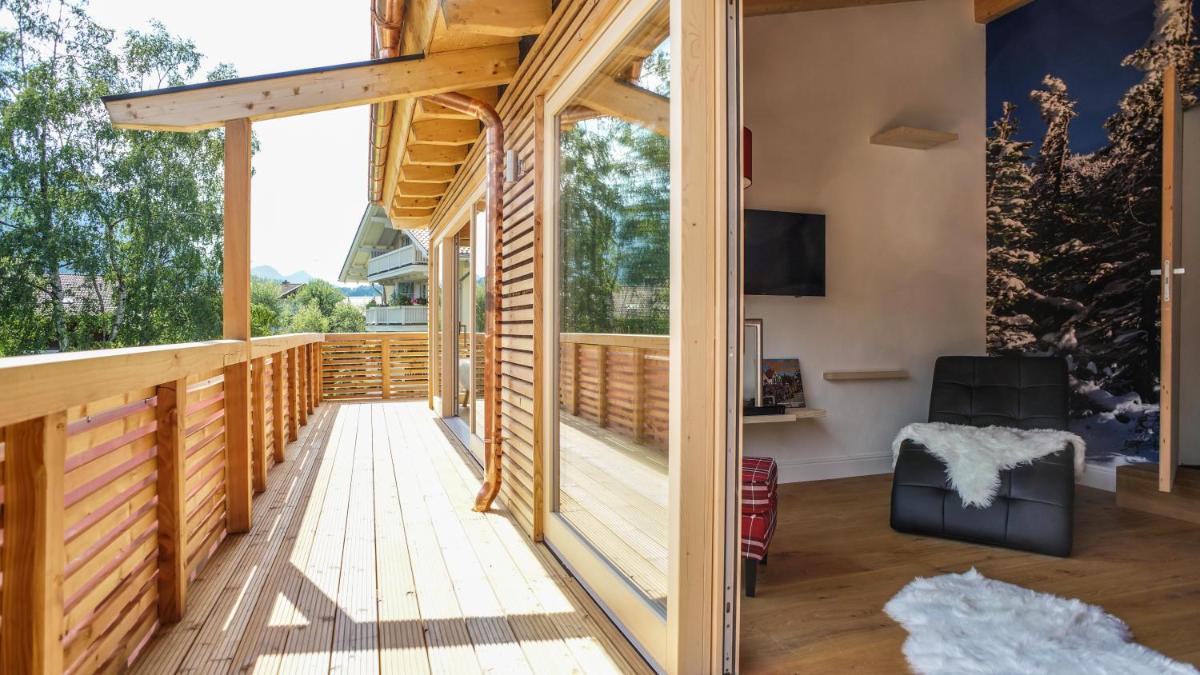 Ein Balkon oder eine Terrasse in der Unterkunft Design Hotel ALPENLIEBE - - - - Boutique-Flair - - - -