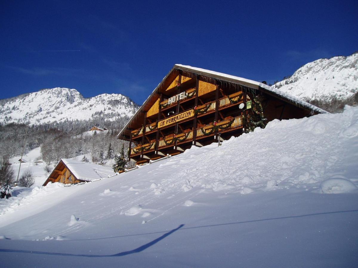 L'établissement Hotel Le Ferraillon en hiver