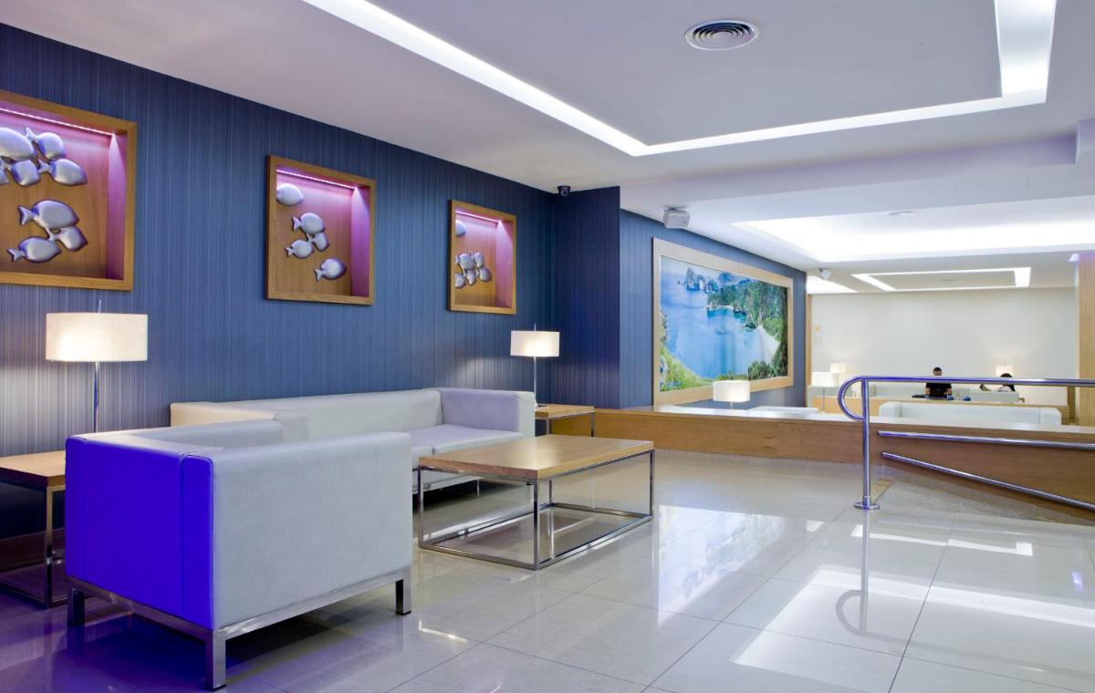 Zona de estar de Hotel Samos