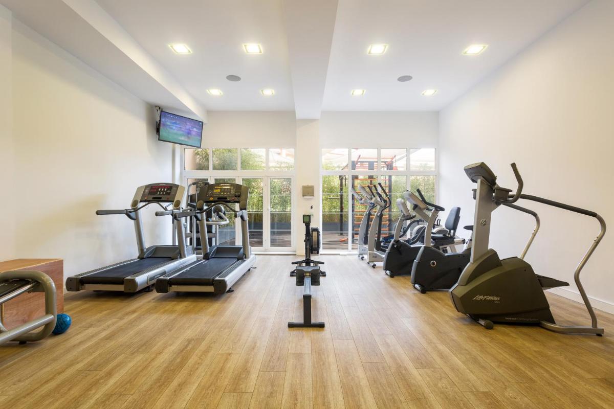 Gimnasio o instalaciones de fitness de Ama Islantilla Resort