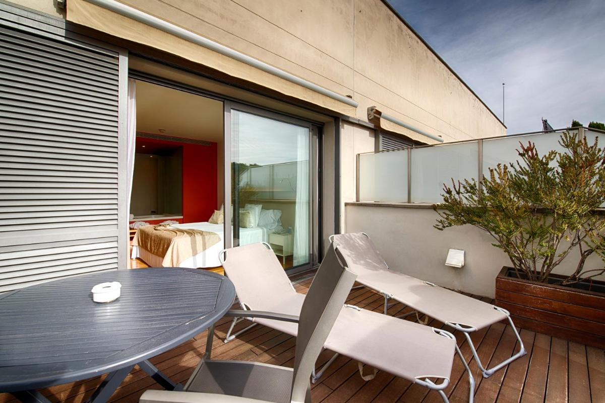 Un balcón o terraza de Hotel Balneario Prats