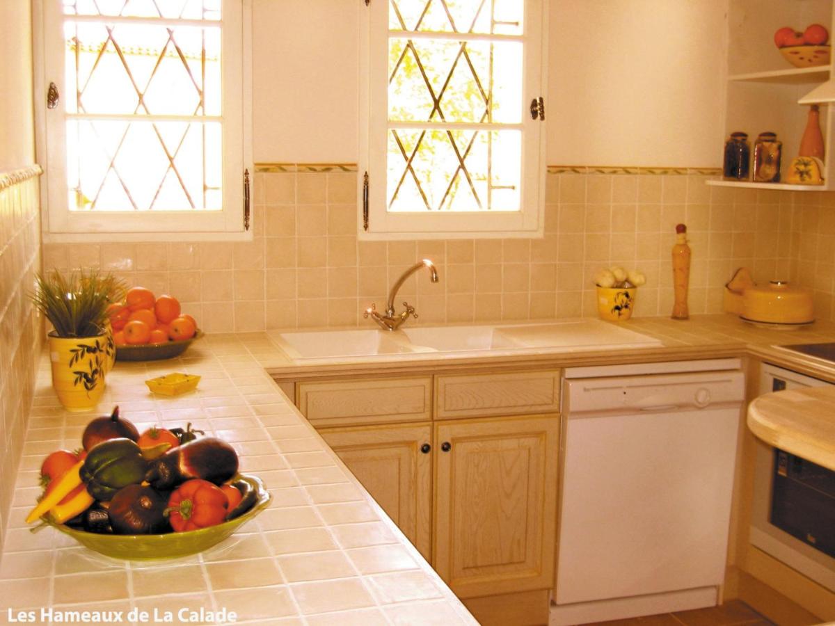 Cuisine ou kitchenette dans l'établissement Lagrange Vacances Domaine de Fayence