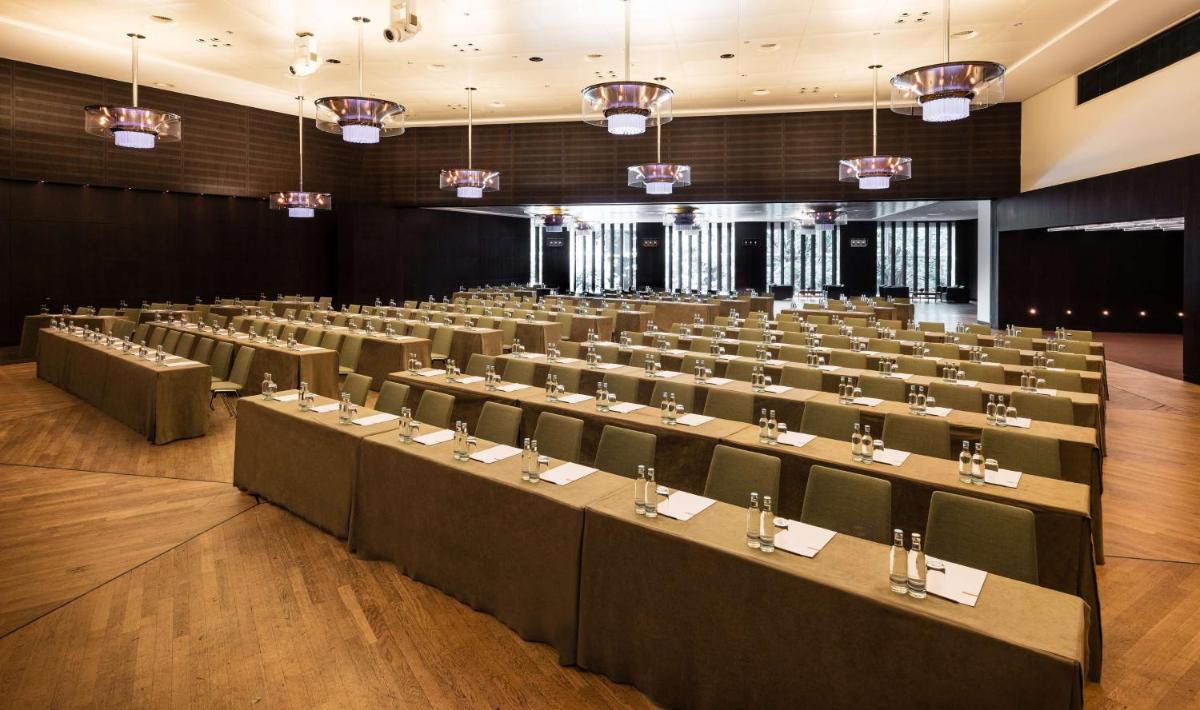 Der Geschäftsbereich oder Konferenzraum in der Unterkunft Grand Hyatt Berlin