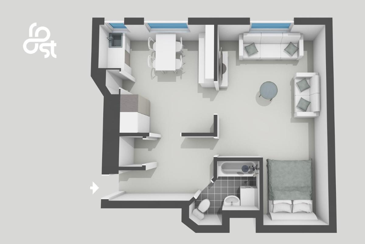 Magnificent sea view! Luminous 1 br for max 4 - Housity