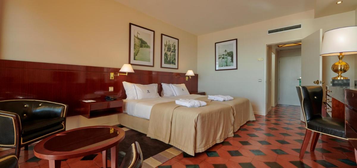 Uma cama ou camas num quarto em Algarve Casino Hotel
