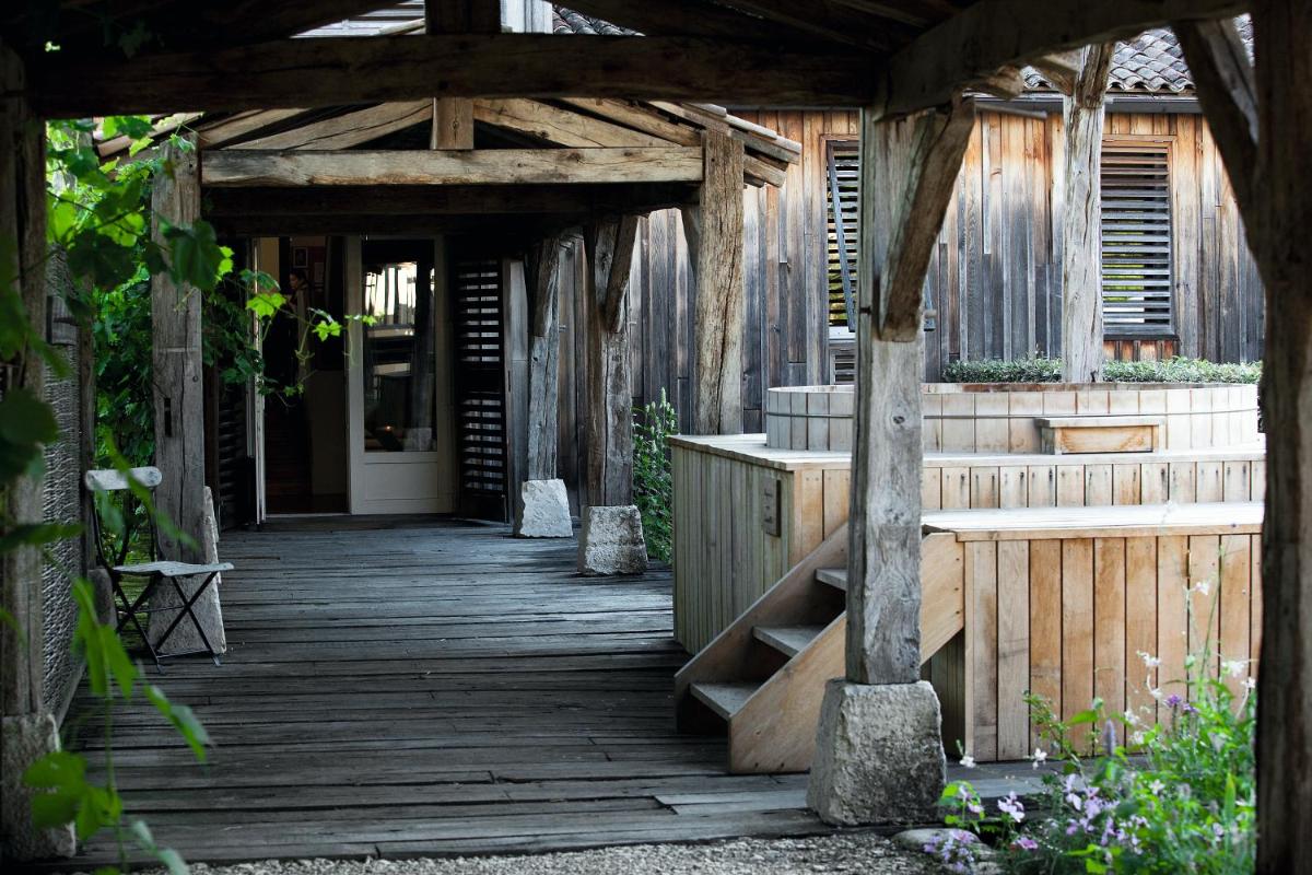 Jardin de l'établissement Les Sources de Caudalie
