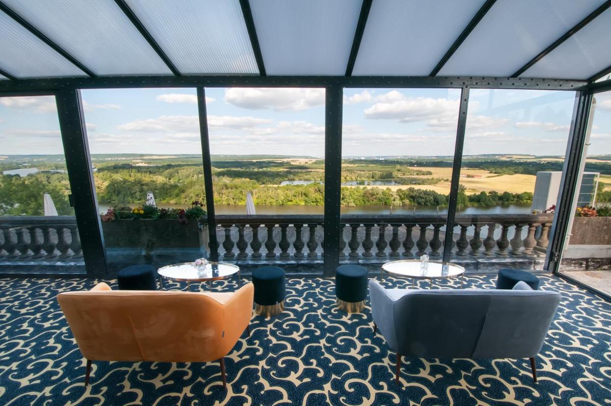 Balcon ou terrasse dans l'établissement Domaine De La Corniche