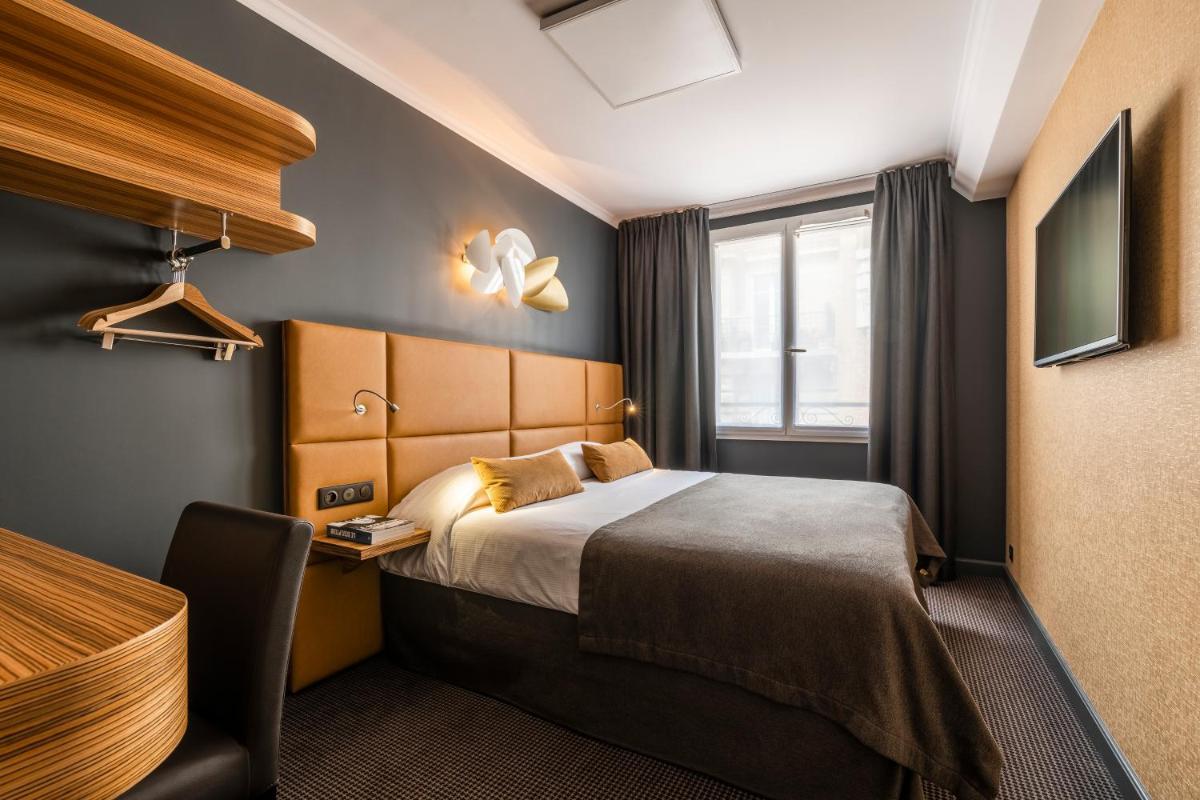 Un ou plusieurs lits dans un hébergement de l'établissement Hotel Residence Europe & Spa