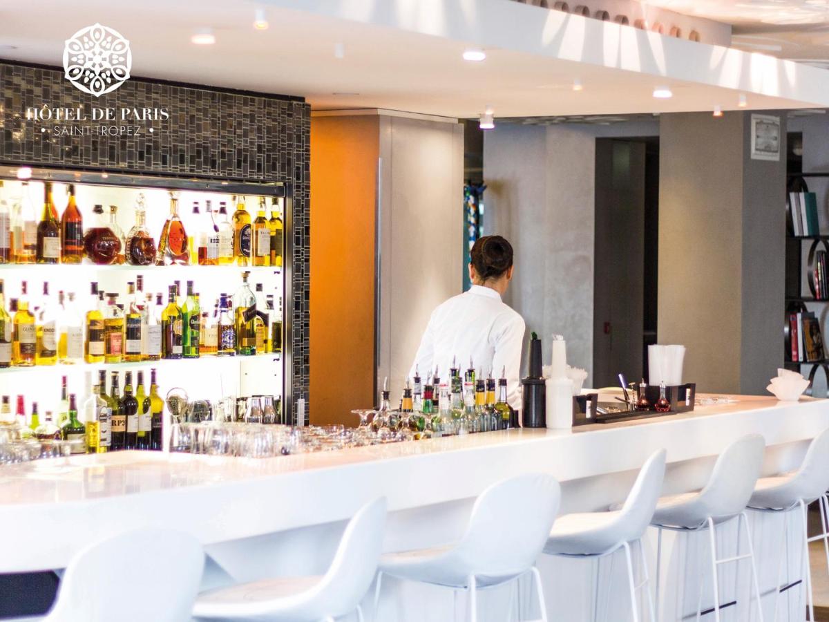 Boissons dans l'établissement Hôtel de Paris Saint-Tropez