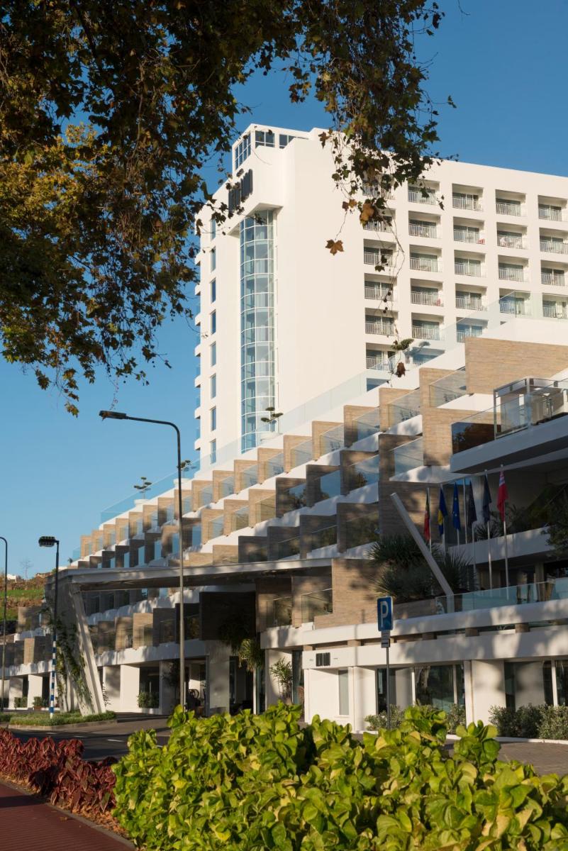 O edifício onde o hotel está situado