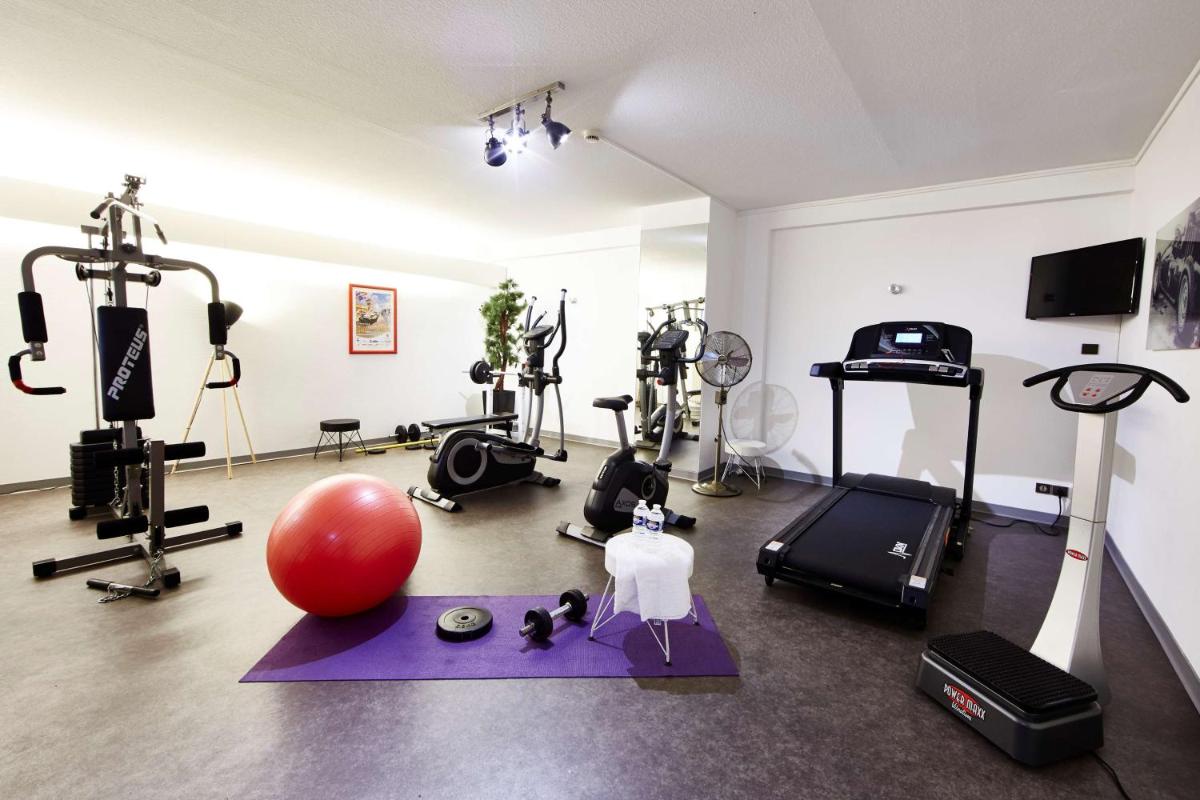 Salle ou équipements de sports de l'établissement Best Western Plus Au cheval Blanc à Mulhouse