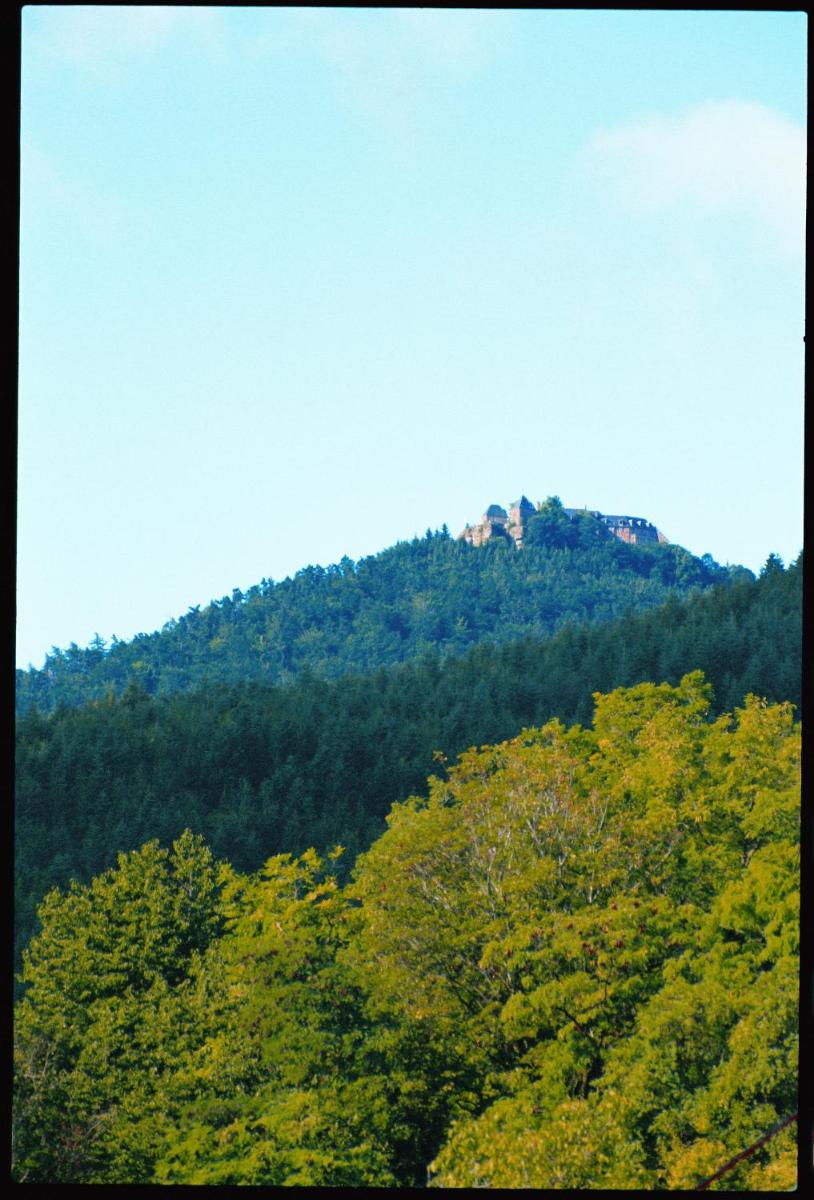 Vue générale sur la montagne ou vue sur la montagne depuis l'hôtel