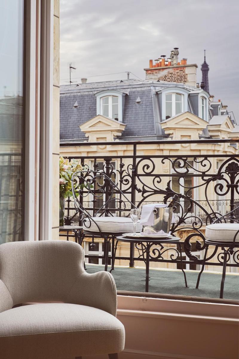 Balcon ou terrasse dans l'établissement Grand Powers Hotel