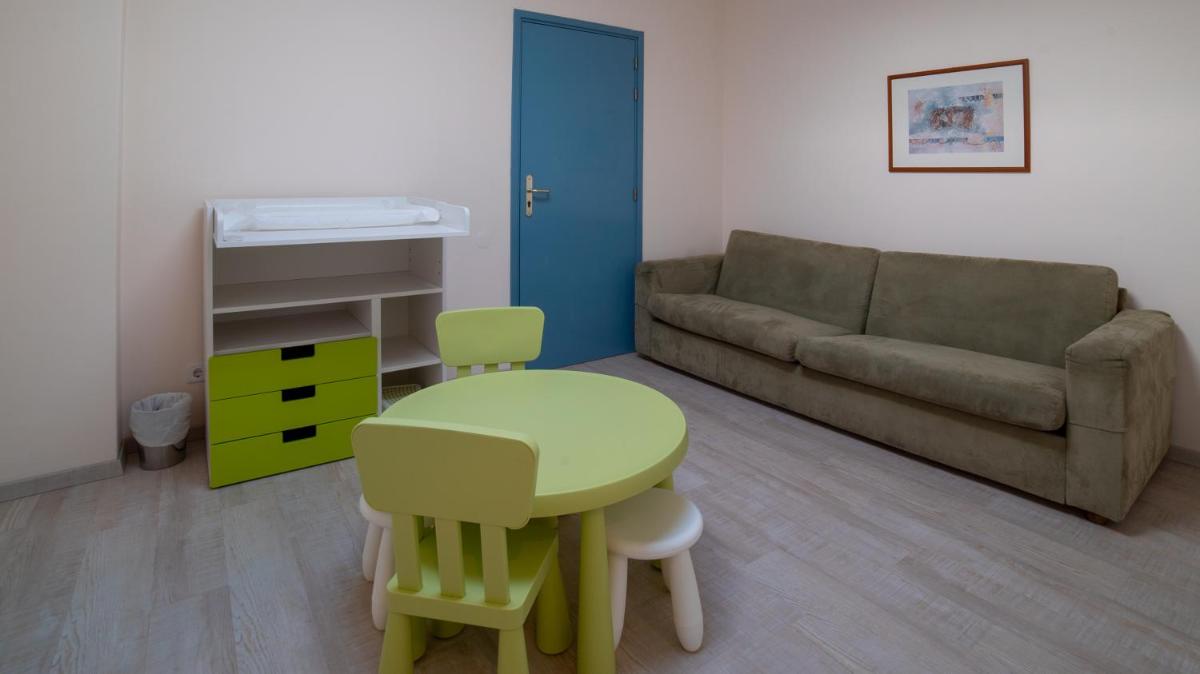 Uma área de estar em Vila Petra