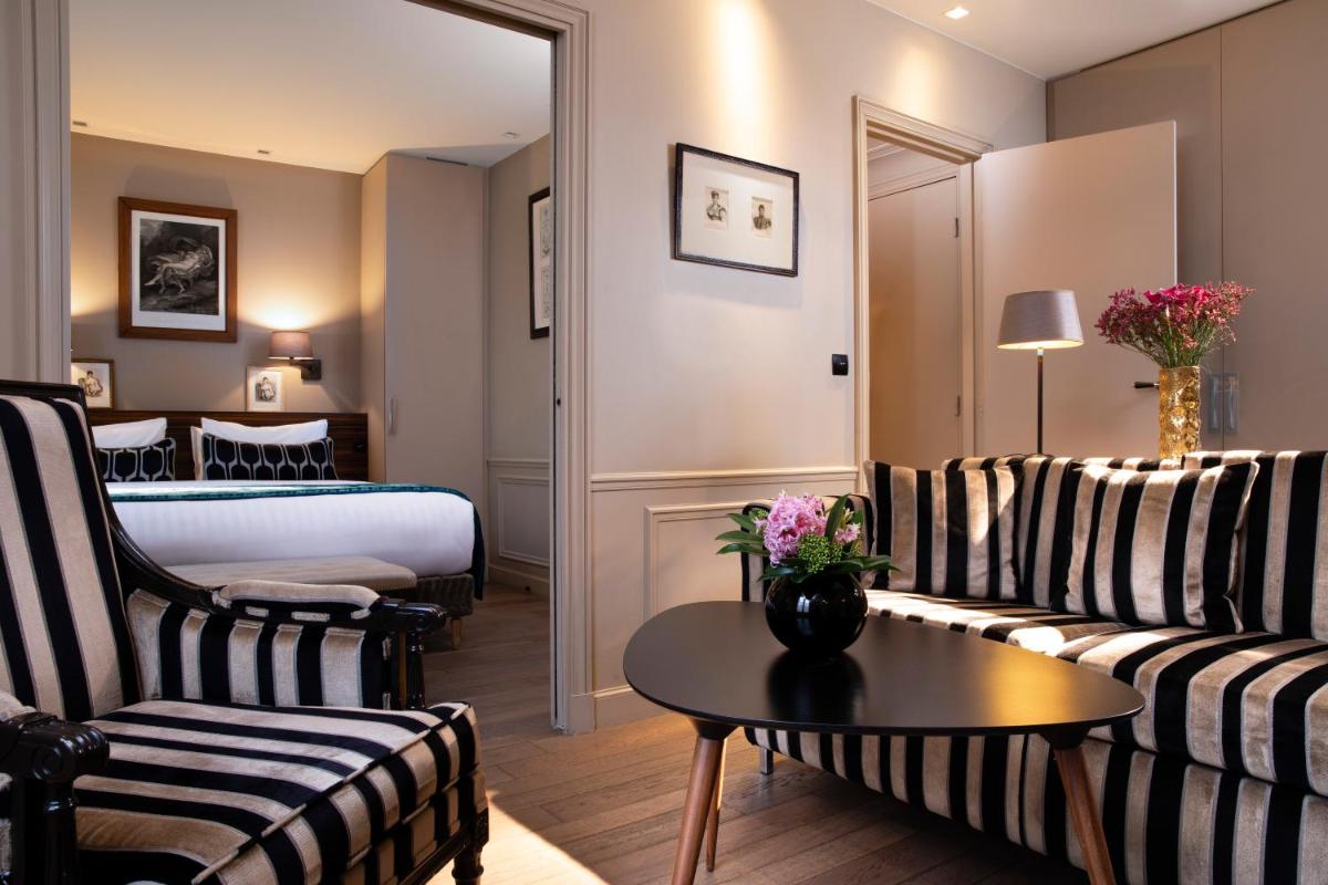 Coin salon dans l'établissement Hotel & Spa La Belle Juliette