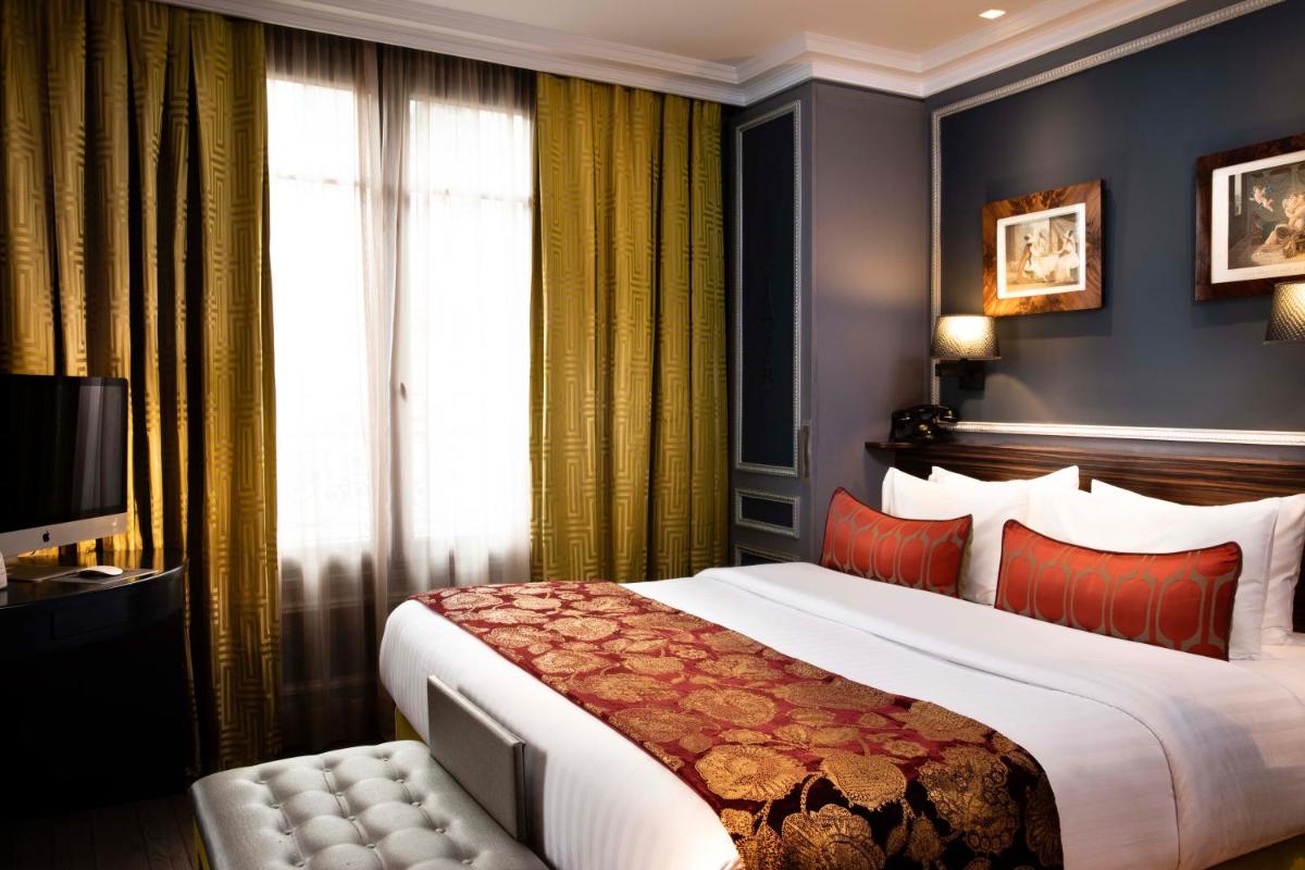 Un ou plusieurs lits dans un hébergement de l'établissement Hotel & Spa La Belle Juliette