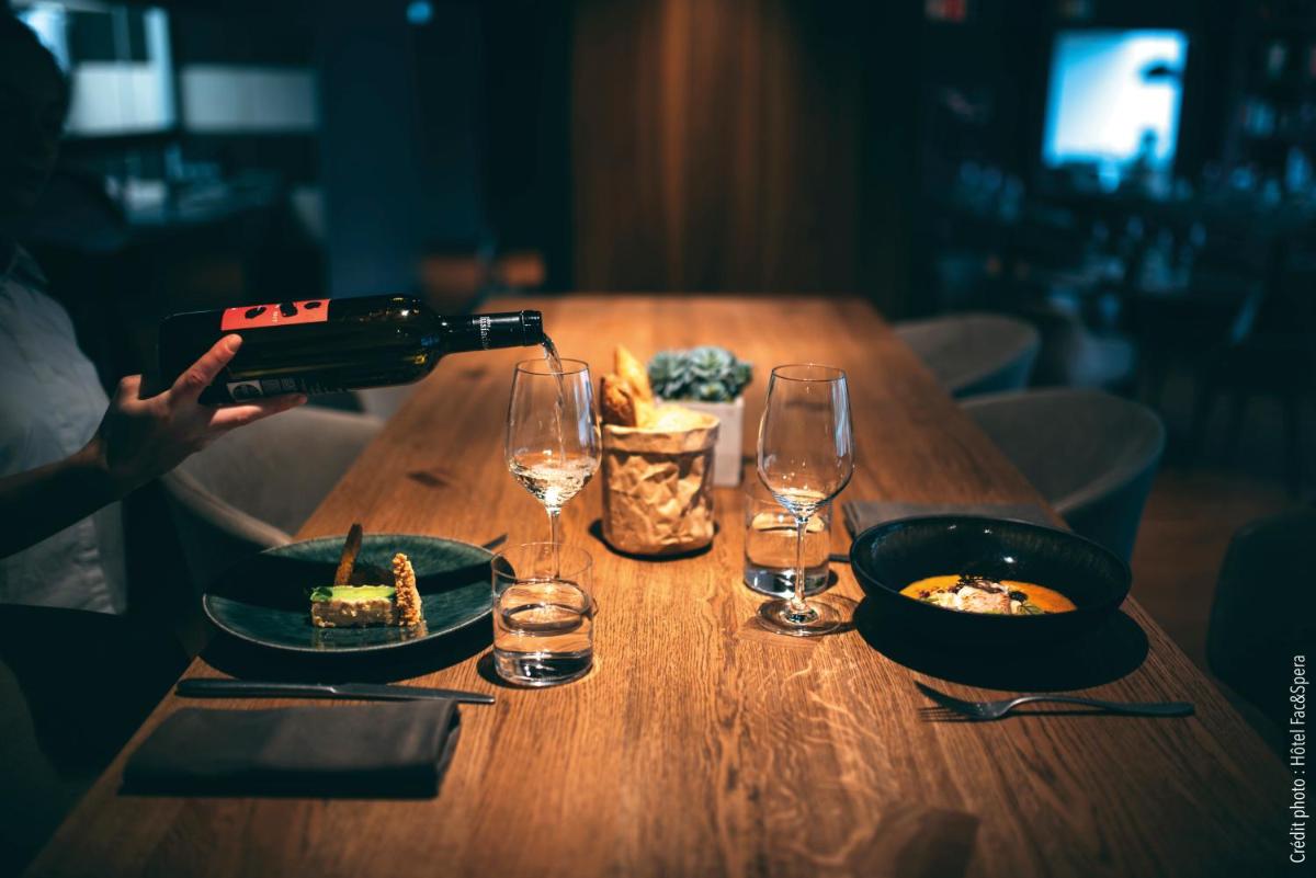 Boissons dans l'établissement Fac & Spera -Hôtel & Spa