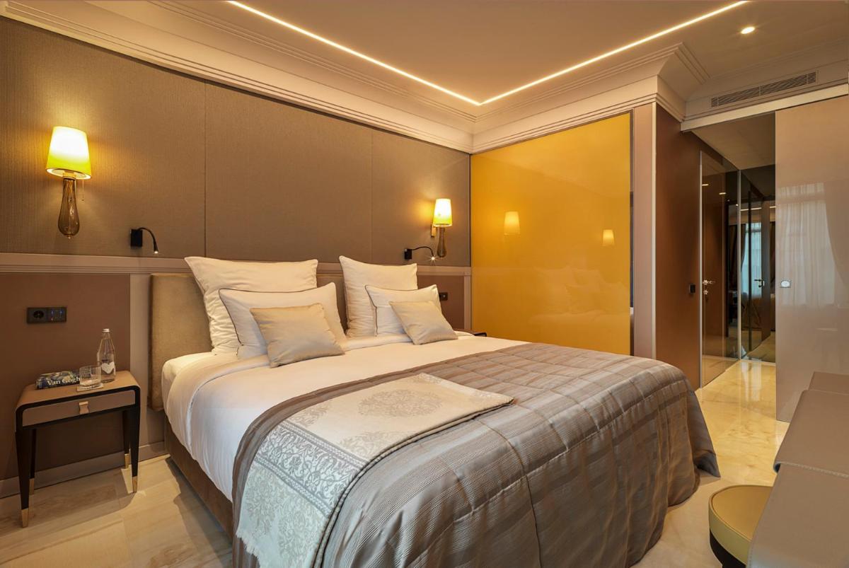 Cama o camas de una habitación en Alàbriga Hotel GL
