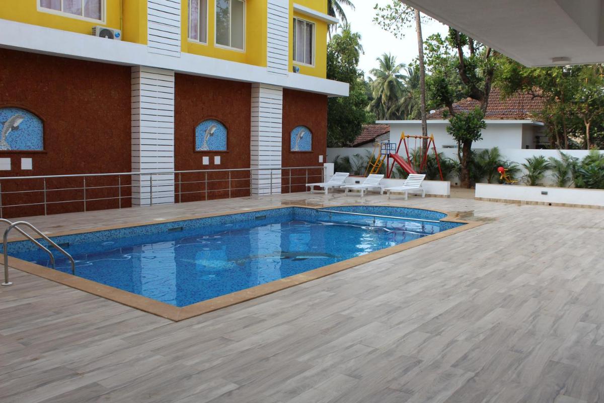 Comfy gateway in Vagator with pool F-106 - Housity