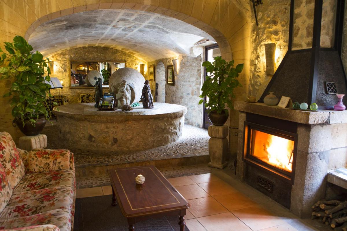 Zona de estar de Monnaber Nou Finca Hotel & Spa