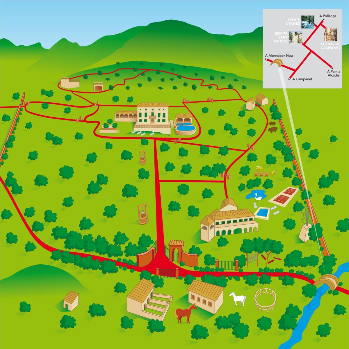 Imagen de la galería de Monnaber Nou Finca Hotel & Spa, en Campanet