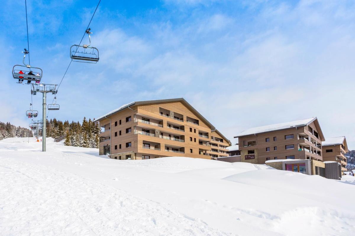 L'établissement Résidence Club MMV Les Chalets des Cimes en hiver