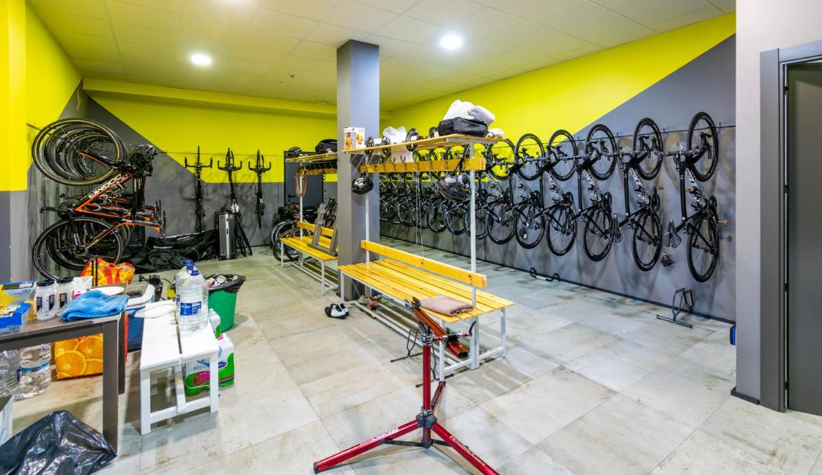 Gimnasio o instalaciones de fitness de Hotel Cap Negret