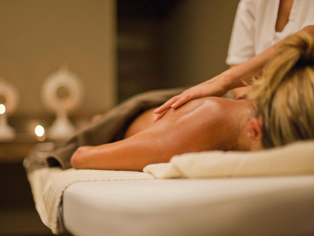 O spa e/ou outras comodidades de bem-estar em AP Lago Montargil - Conference & SPA