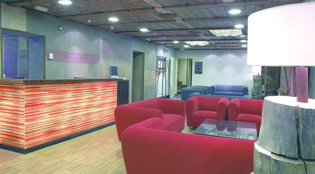 Zona de estar de Hotel Santa Cristina Petit Spa