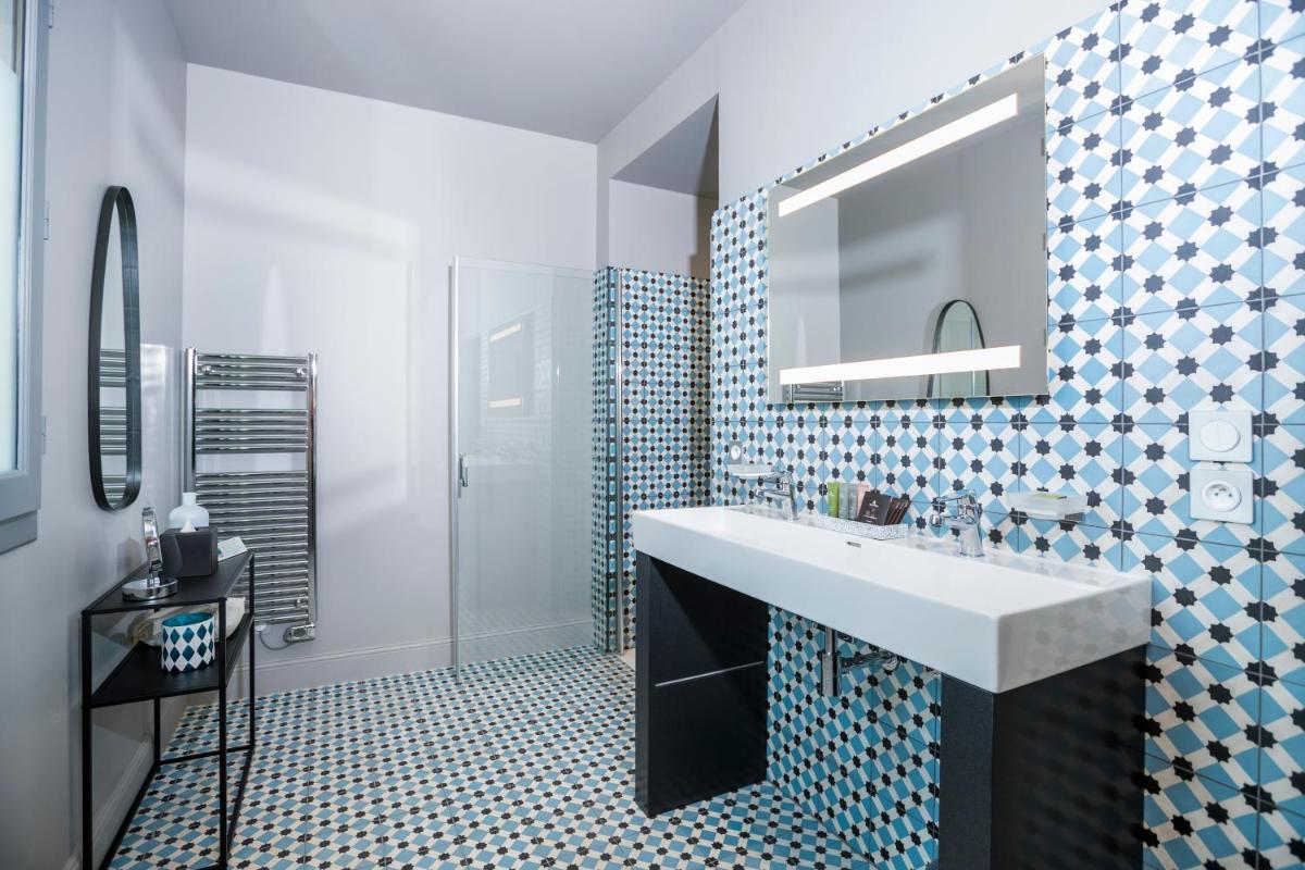 Salle de bains dans l'établissement Hotel Clos Castel Villas Spa