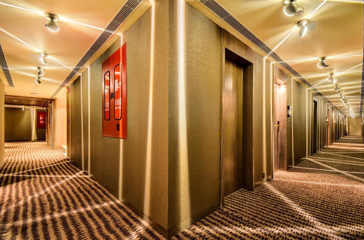 a corridor of an office building with at Vividus in Bengaluru a corridor of an office building with at Vividus in Bengaluru