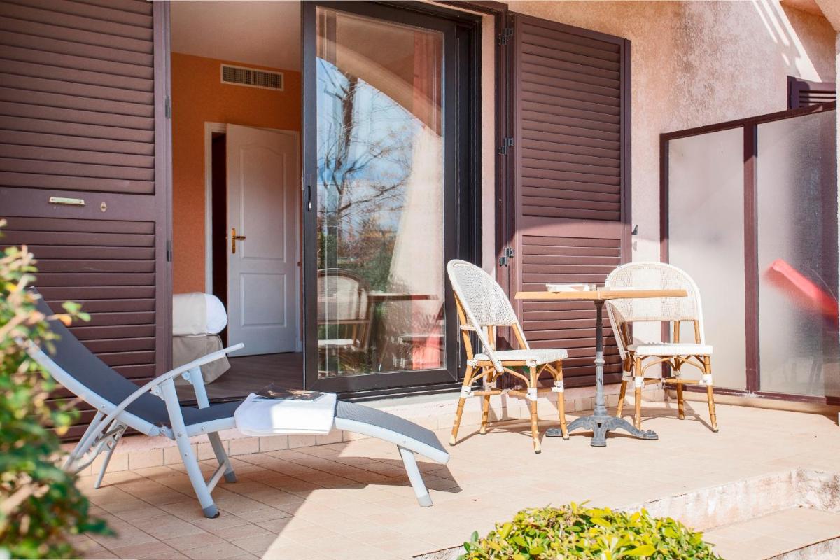 Balcon ou terrasse dans l'établissement Chez Walter