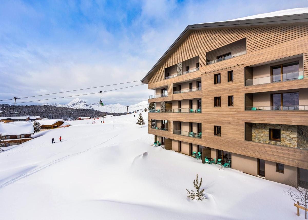 L'établissement Résidence Club MMV Les Chalets des Cimes en hiver