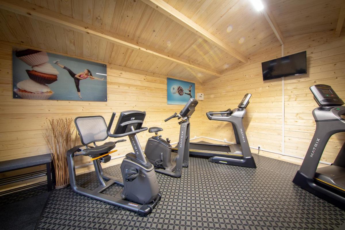 Salle ou équipements de sports de l'établissement Les Terrasses de Saumur - Hôtel & Appartements - Restaurant & Spa (Logis)