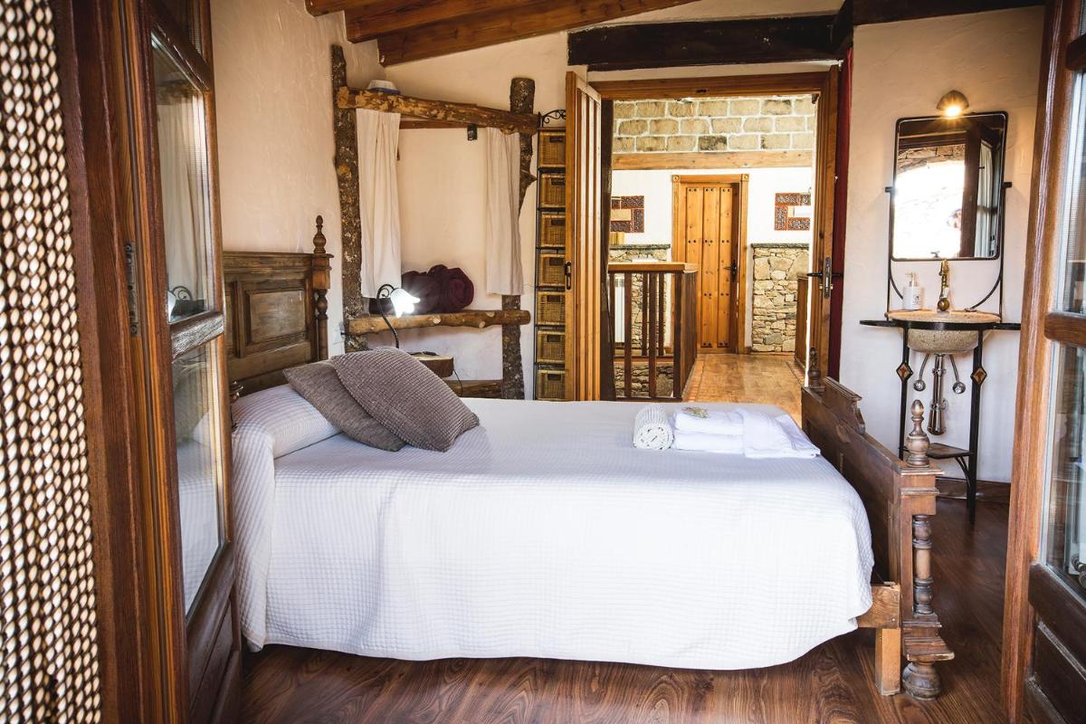 Cama o camas de una habitación en Orgullo Rural