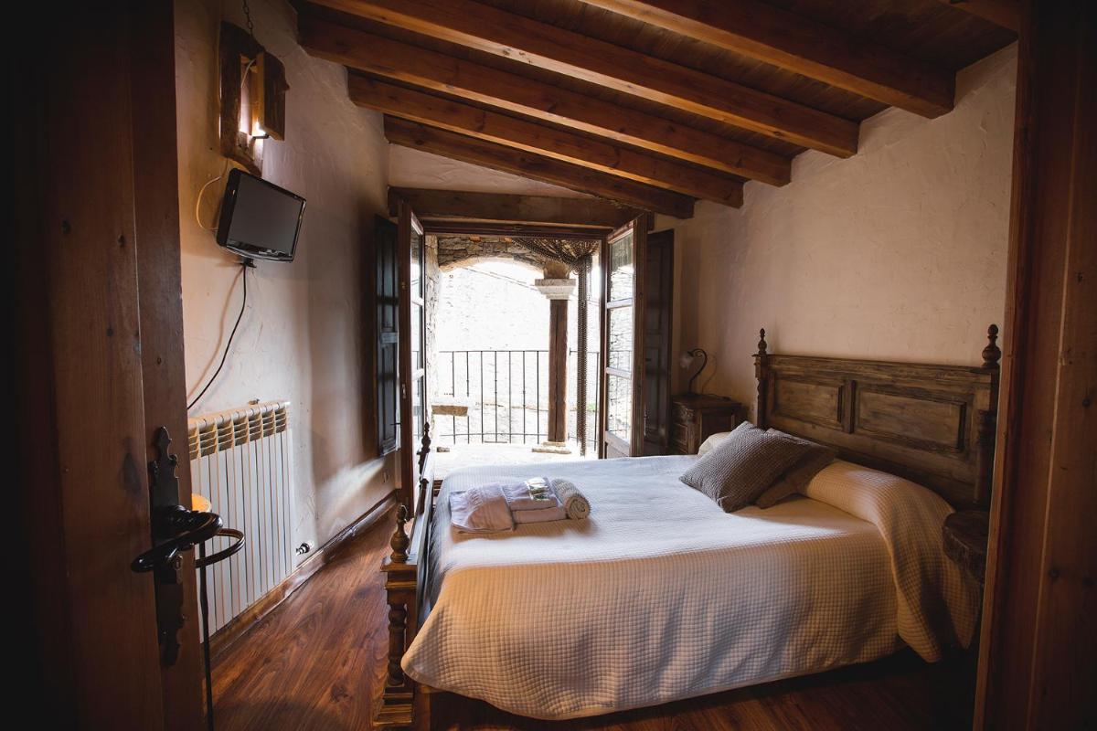 Cama o camas de una habitación en Orgullo Rural