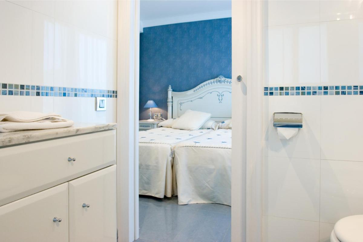 Cama o camas de una habitación en Masd Mediterraneo Hotel Apartamentos Spa