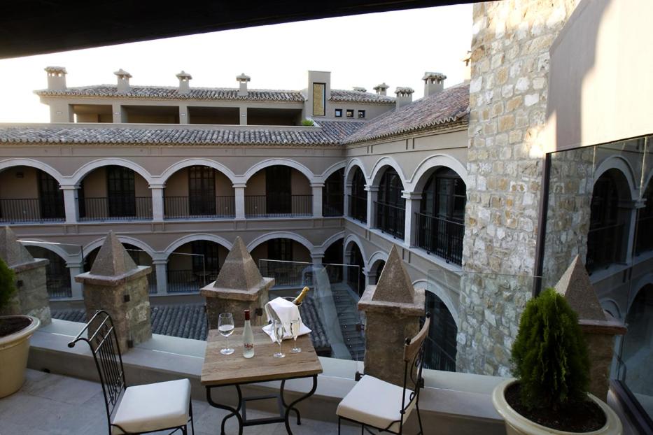 Zona de estar de Hotel Palacio de Mengibar