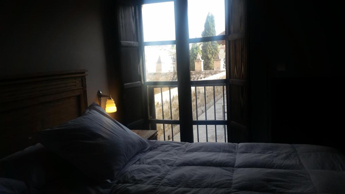 Cama o camas de una habitación en Hotel Palacio de Mengibar