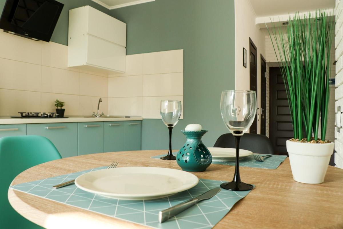 Blue apartments on Kotsyubinsky Avenue - Housity