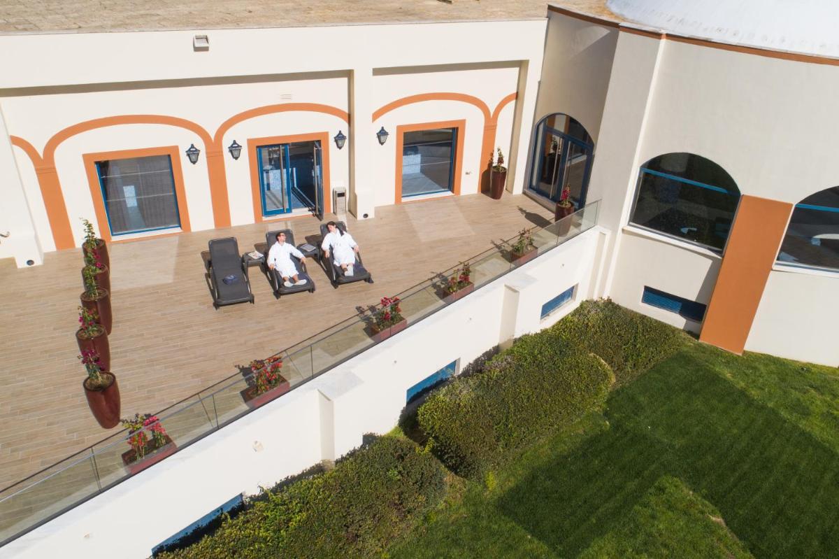 Uma varanda ou terraço em Vila Gale Tavira