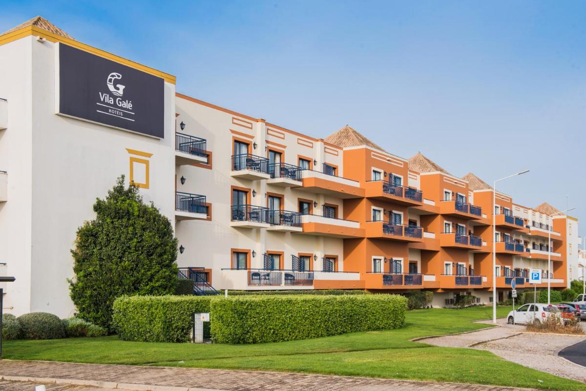 O edifício onde o hotel está situado