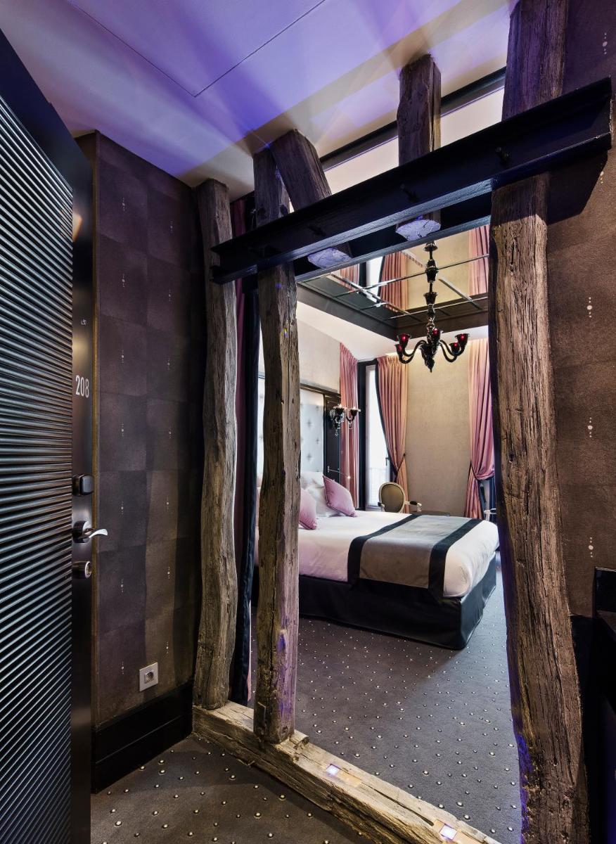 Un ou plusieurs lits dans un hébergement de l'établissement Maison Albar - Le Diamond