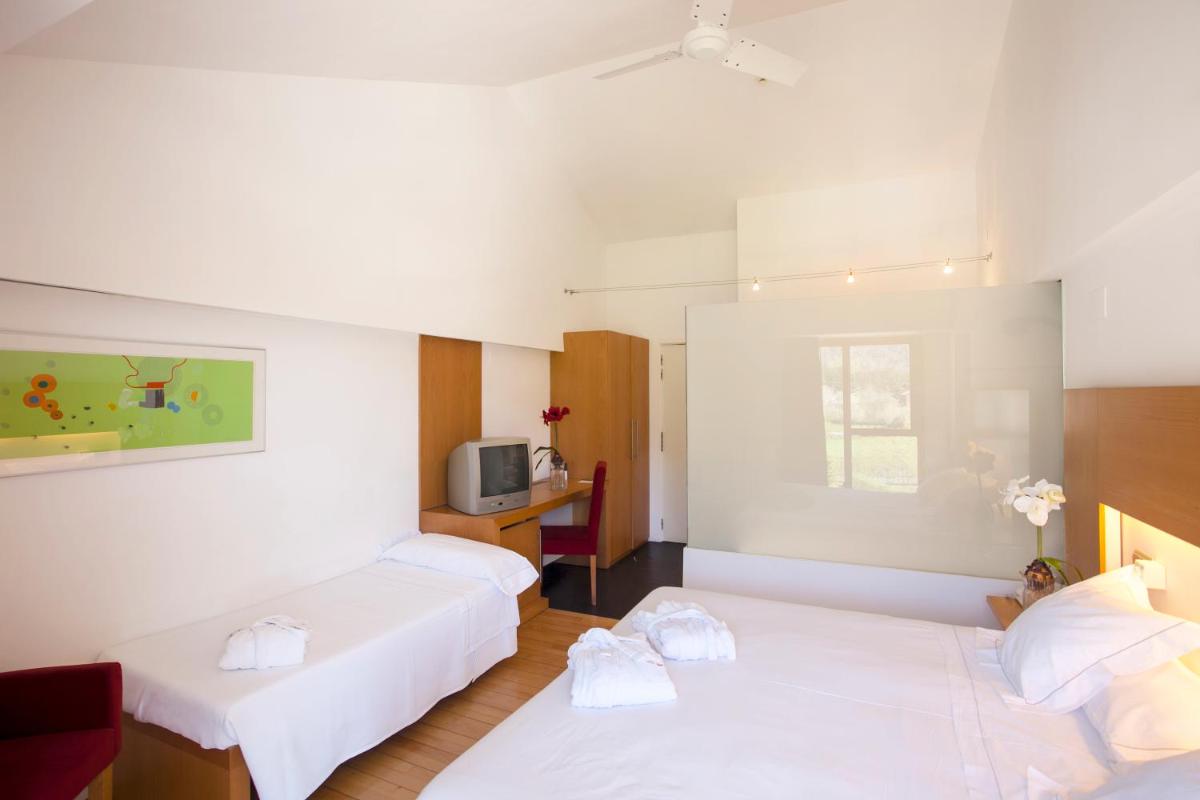 Cama o camas de una habitación en Tierra de Biescas