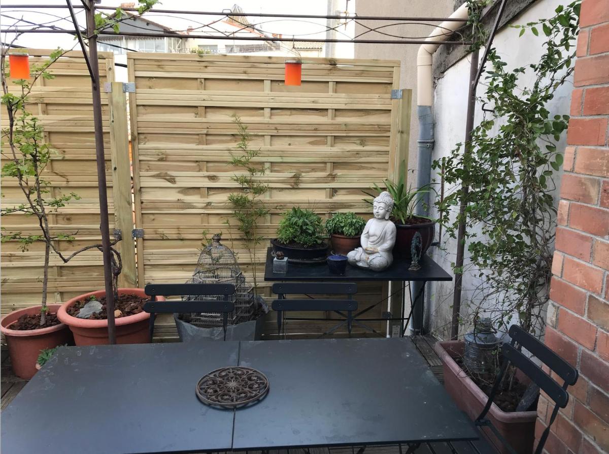 Chambre indépendante avec SDB-Terrasse privative. Centre ville - Housity