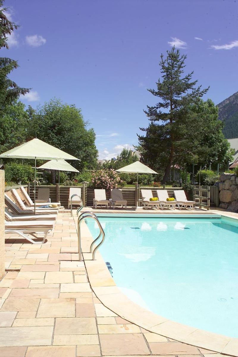 Vue générale sur la montagne ou vue sur la montagne depuis l'hôtel
