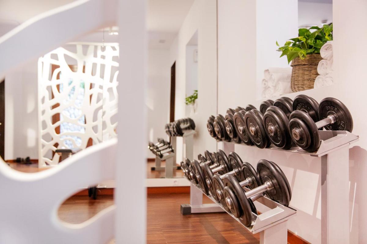 Gimnasio o instalaciones de fitness de Hotel Esplendido