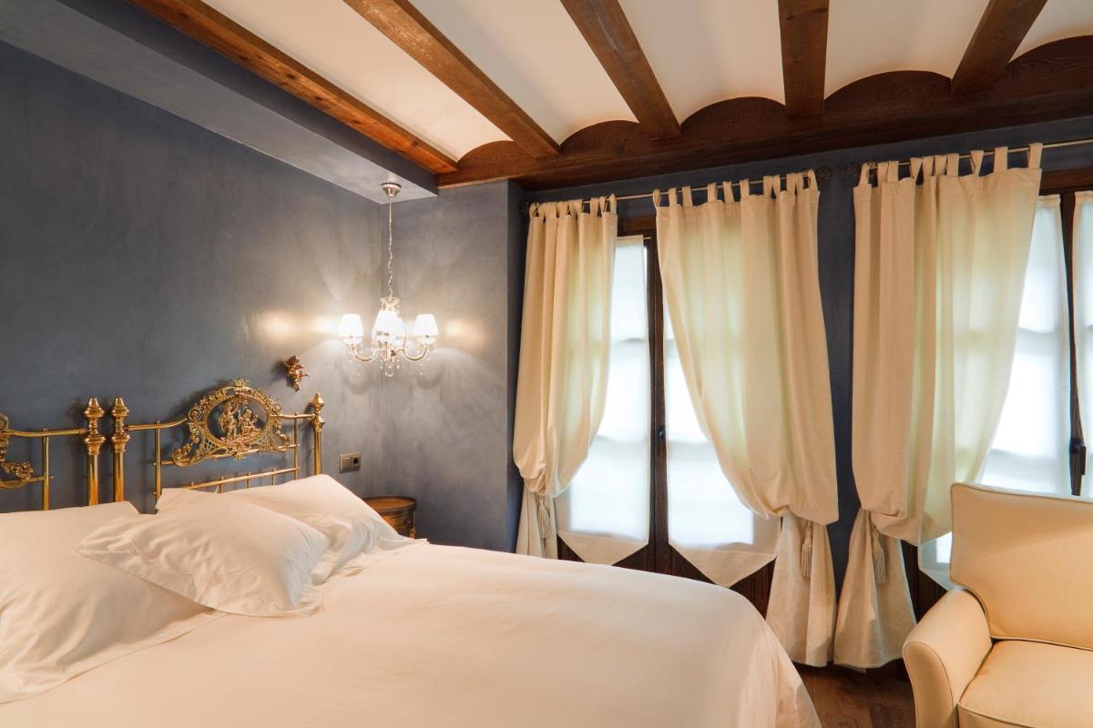 Cama o camas de una habitación en Hospederia de los Parajes