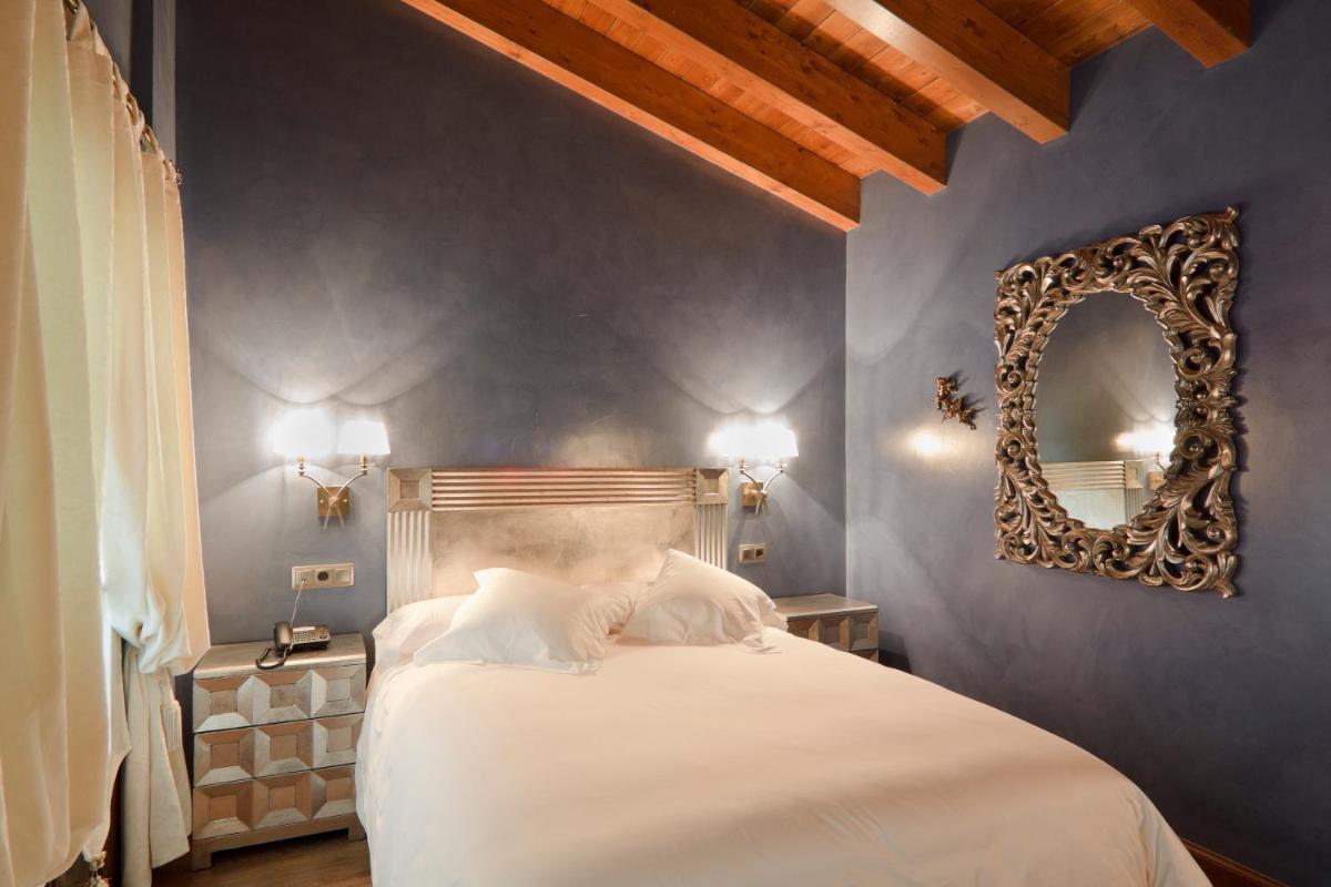 Cama o camas de una habitación en Hospederia de los Parajes
